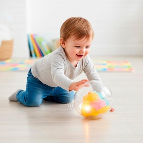 Силіконова LED машинка що рухається в кулі USB Bubble Ball