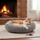 Мягкая лежанка для собак и кошек 35×30 см, Pet Choice, Серый