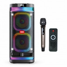 Портативна колонка Bluetooth, 40Вт + радіомікрофон з пультом, USB, TWS, XO F58