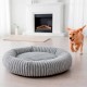 М'яка лежанка для собак та кішок 55×50 см, Pet Choice, Сірий
