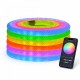 Світлодіодна розумна стрічка шланг 2м, RGB, + пульт