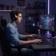 Игровые наушники с микрофоном, USB+3,5 мм, кабель 1,8 м, HOCO W106