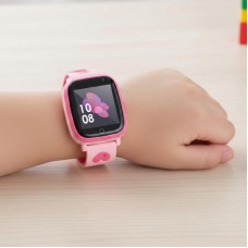 Детские смарт часы HOCO Y100 с MicroSIM и GPS трекером, розовые