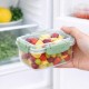 Герметичний харчовий контейнер Fresh 0,5 л з кліпсами 13х10х8см FRESH