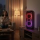 Портативная колонка Bluetooth, 40Вт, 2х8, RGB LED + микрофон и пульт, ZQS8255