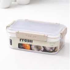 Герметичний контейнер Fresh 1,2л з клипсами для зберігання продуктів
