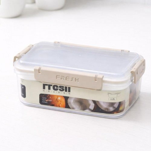 Герметичний харчовий контейнер Fresh 1,2 л з кліпсами 20х13х8см FRESH