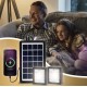 Портативна сонячна система EP-05 3в1 6v3w, Led лампи х2, powerbank