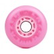 LED колеса FE Lazerwheelz Pink 76 mm