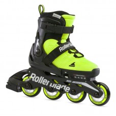 Ролики Rollerblade Microblade SE Black/Lime для дитини 28-32 розмір
