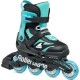 Дитячі розсувні ролики Rollerblade Microblade Бірюзові 28-32