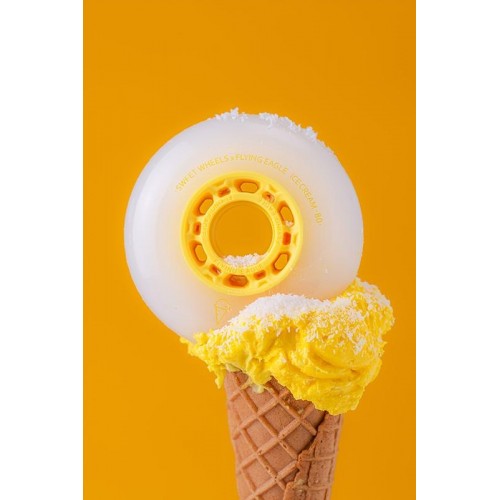 Колеса Flying Eagle Ice Cream Yellow 80 mm 85a Колеса Flying Eagle Ice Cream Yellow 80 mm 85a