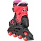 Раздвижные детские ролики Rollerblade Microblade SL размер 33-36,5 черно-красные