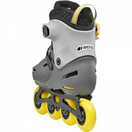 Детские фрискейт ролики Rollerblade Apex серо-желтые 33-36,5 размера Детские фрискейт ролики Rollerblade Apex серо-желтые 33-36,5 размера