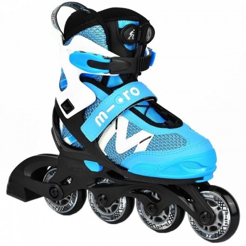 Ролики для мальчика Micro Shaper New 2021 Blue 25-28 размера