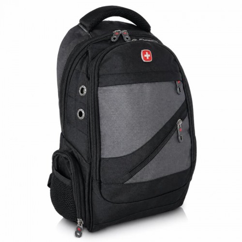 Рюкзак, швейцарский рюкзак, SwissGear 8810, туристический рюкзак, рюкзак для ноутбука Серый Рюкзак, швейцарский рюкзак, SwissGear 8810, туристический рюкзак, рюкзак для ноутбука Серый
