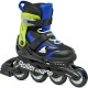 Дитячі фітнес ролики Rollerblade Microblade Синьо-салатові 28-32