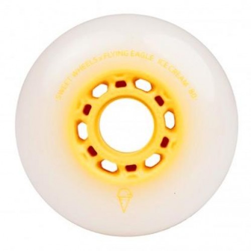 Колеса Flying Eagle Ice Cream Yellow 80 mm 85a