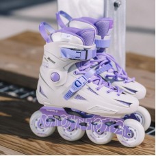 Роликові ковзани Flying Eagle Avian White-purple 37-38 EU