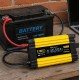 Автомобільний інвертор Жовтий / Перетворювач напруги з 12-220V, 500Вт, 2хUSB