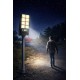 Вуличний ліхтар на стовп Solar sensor light BK-120-8COB-B з датчиком руху та сонячною панеллю