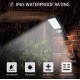 Вуличний ліхтар на стовп Solar sensor light BK-120-8COB-B з датчиком руху та сонячною панеллю