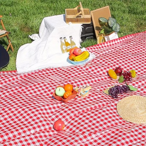 Килимок складний для пікніка Falcon 200х150 / Покривало-сумка для пляжу / Плед для розкладного пікніка / Пляжна водонепроникна підстилка Червоний Килимок складний для пікніка Falcon 200х150 / Покривало-сумка для пляжу / Плед для розкладного пікніка / Пляжна водонепроникна підстилка Червоний