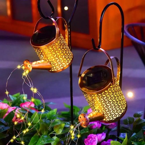 Садовый светильник на солнечной батарее «Лейка» 80см, Fairy lamp / Декоративный LED фонарь для сада Садовый светильник на солнечной батарее «Лейка» 80см, Fairy lamp / Декоративный LED фонарь для сада