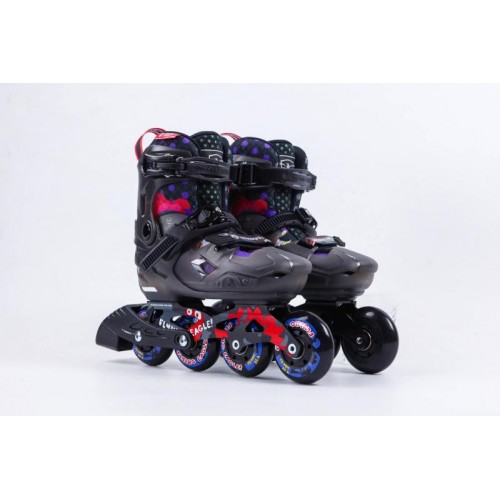Детские фрискейт ролики Flying Eagle S8 Sprout Black Размер L Детские фрискейт ролики Flying Eagle S8 Sprout Black Размер L