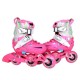 Детские раздвижные ролики Flying Eagle S6T 28-32 pink