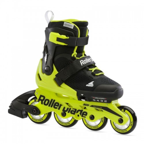 Детские раздвижные ролики Rollerblade Microblade Neon 28-32
