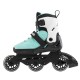 Детские ролики Rollerblade Microblade 3WD G Aqua White 36.5-40.5
