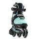 Детские ролики Rollerblade Microblade 3WD G Aqua White 36.5-40.5