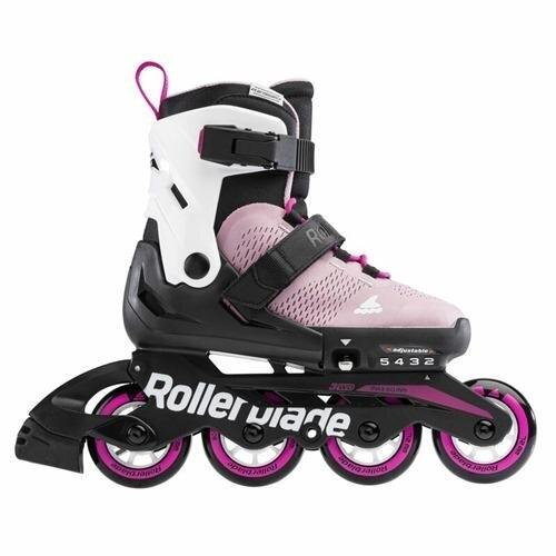 Детские ролики Rollerblade Microblade G 2021 Rosa Blanco 28-32 Детские ролики Rollerblade Microblade G 2021 Rosa Blanco 28-32