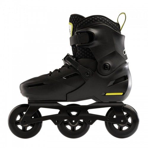 Детские фрискейт ролики Rollerblade Apex 3WD black-lime размер 29-32