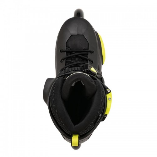 Детские фрискейт ролики Rollerblade Apex 3WD black-lime размер 29-32