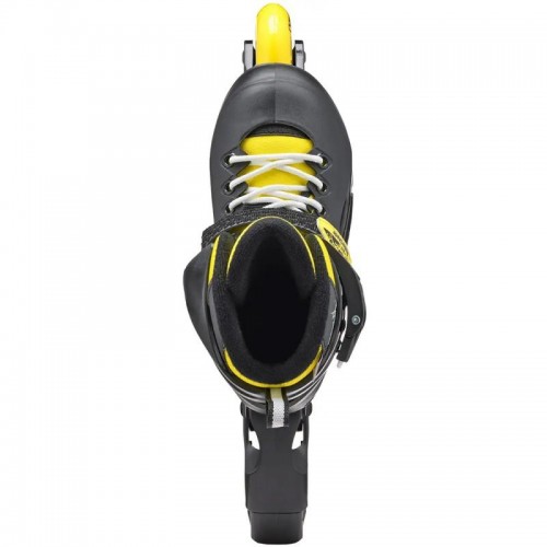 Дитячі розсувні ролики Rollerblade Fury black-yellow 2023 розмір 33-38