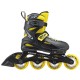 Дитячі розсувні ролики Rollerblade Fury black-yellow 2023 розмір 33-38