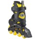 Дитячі розсувні ролики Rollerblade Fury black-yellow 2023 розмір 33-38