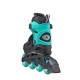 Детские раздвижные ролики Rollerblade Fury sea-green для девочек размер 29-33