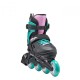 Детские раздвижные ролики Rollerblade Fury sea-green для девочек размер 29-33