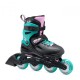 Детские раздвижные ролики Rollerblade Fury sea-green для девочек размер 29-33