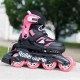 Детские раздвижные ролики Rollerblade Microblade Розовые 28-32