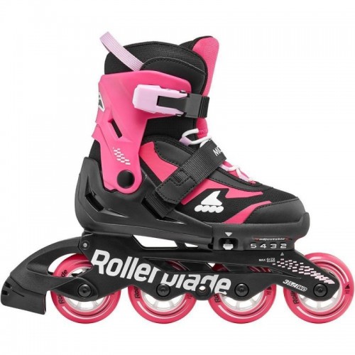 Детские раздвижные ролики Rollerblade Microblade Розовые 28-32