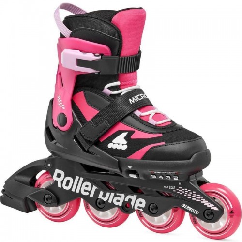 Детские раздвижные ролики Rollerblade Microblade Розовые 28-32