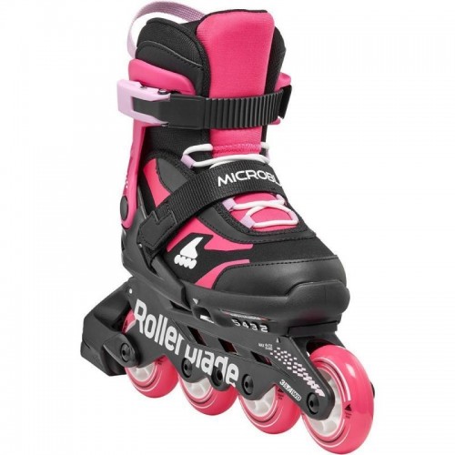 Детские раздвижные ролики Rollerblade Microblade Розовые 28-32