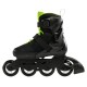 Детские раздвижные ролики Rollerblade Microblade Black/Green размер 36.5-40.5