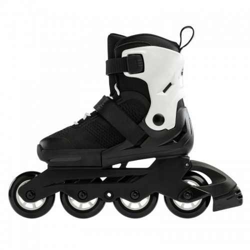 Детские раздвижные ролики Rollerblade Microblade Black/White размер 28-32