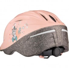 Дитячий шолом Cairn Sunny Jr Shiny Powder-pink Unicorn 48-52 см для дівчинки