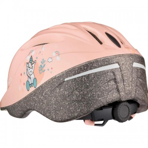 Дитячий шолом Cairn Sunny Jr Shiny Powder-pink Unicorn 48-52 см для дівчинки